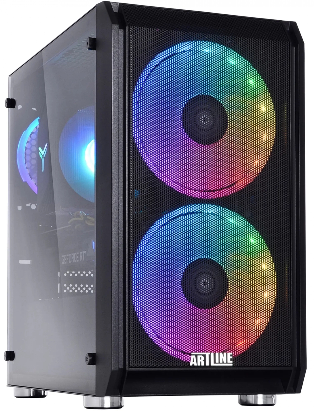 Системный блок QUBE QB Ryzen 5 5600 RTX 5050 8GB NM 321020 (Ryzen55600RTX50508GBNM321020) - Фото 1