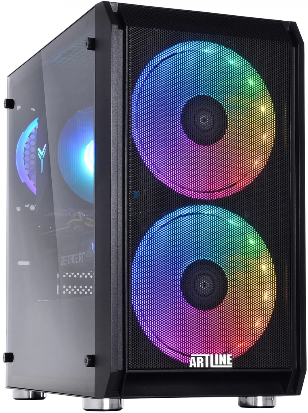 Купити Системний блок QUBE QB Ryzen 5 5600 RTX 5060 8GB NM 321010Win (Ryzen55600RTX50608GBNM321010Win) - Фото 1 Системний блок QUBE QB Ryzen 5 5600 RTX 5060 8GB NM 321010Win (Ryzen55600RTX50608GBNM321010Win) - Фото 1