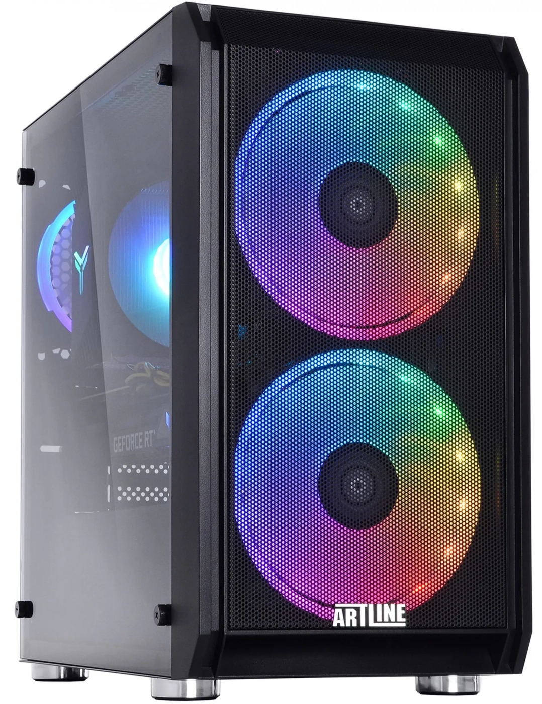 Системный блок QUBE QB Ryzen 5 5600 RTX 5060 8GB NM 3210 (Ryzen55600RTX50608GBNM3210) - Фото 1