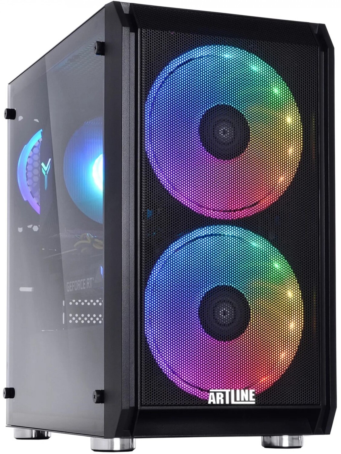 Системний блок QUBE QB Ryzen 5 7400F RTX 5050 8GB NM 3210 (Ryzen57400FRTX50508GBNM3210) - Фото 1
