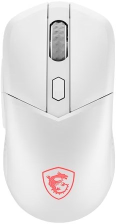 Миша бездротова ігрова MSI VERSA 300 W White (S12-4301440-CLA) - Фото 1