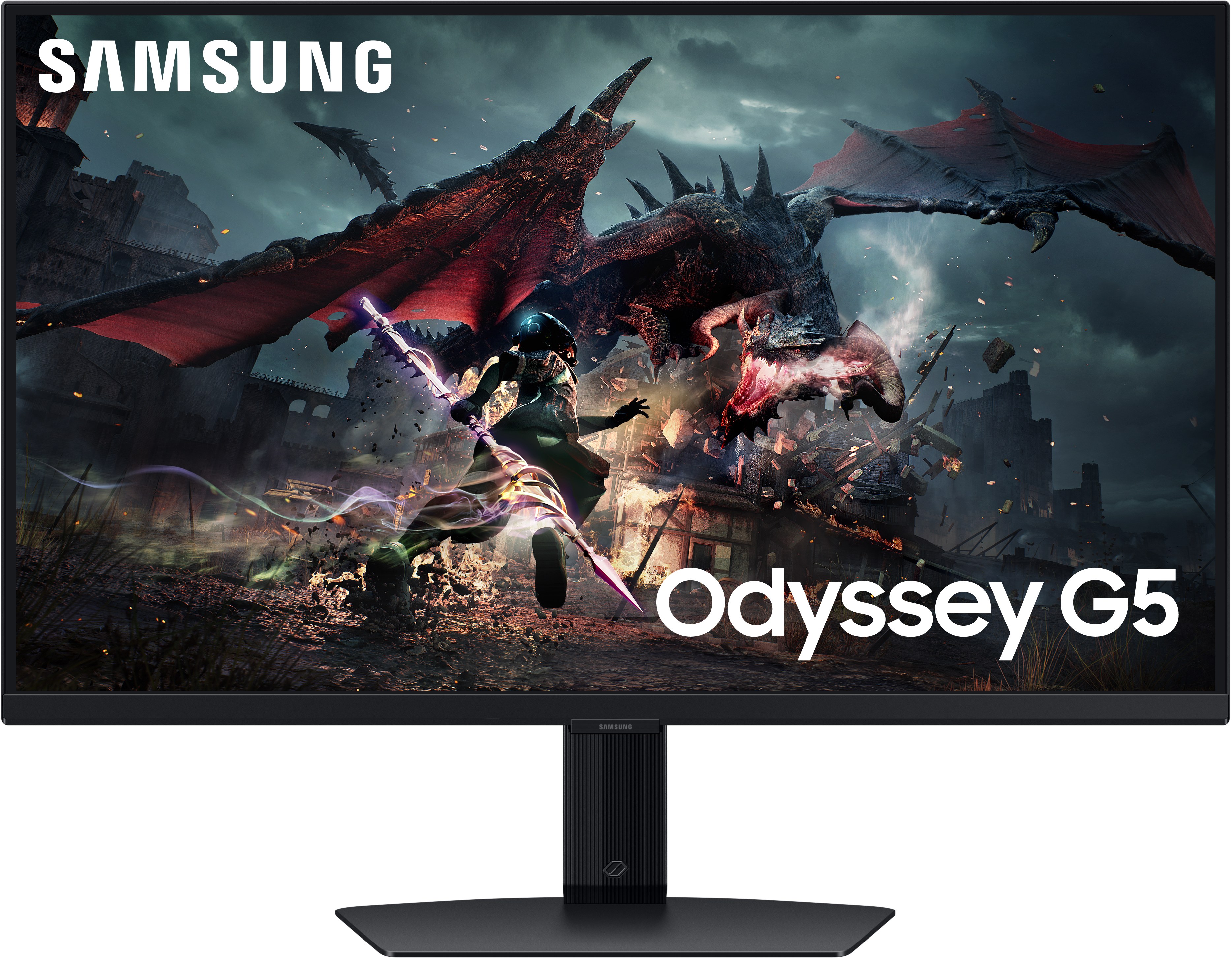 Уценка - Монитор игровой Samsung Odyssey G5 (LS27DG500EIXCI) - Фото 1