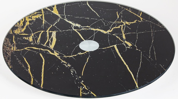 Блюдо Viva Marble Black 30 см (S3012/2-Z306) - Фото 1