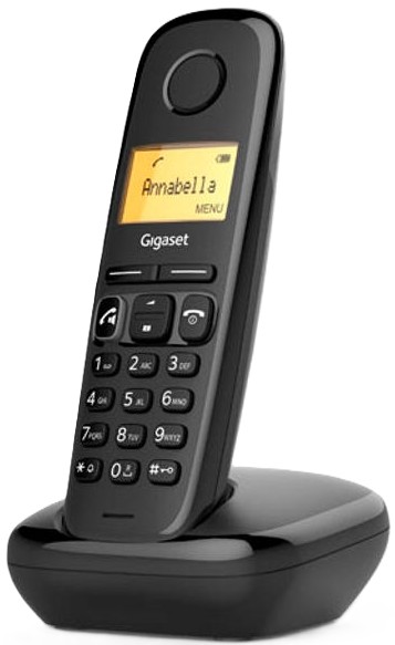 Купити Телефон бездротовий Gigaset A270 Black (S30852H2812R601) - Фото 1 Телефон бездротовий Gigaset A270 Black (S30852H2812R601) - Фото 1