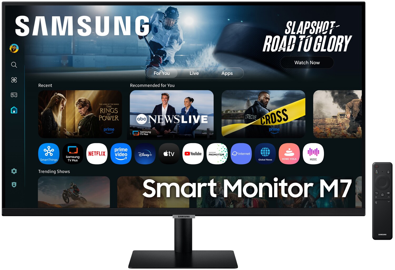 Монитор Samsung Smart M7 M70F UHD (LS32FM702UIXUA) - Фото 1