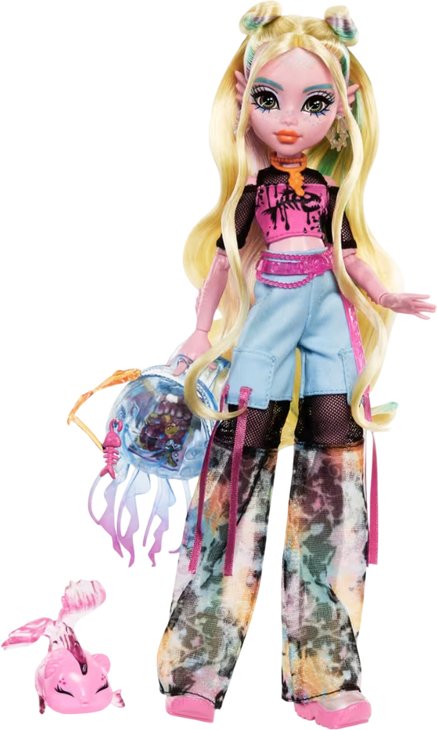 Лялька Monster High Лагуна Монстро-класика нове покоління (HXH75) - Фото 1