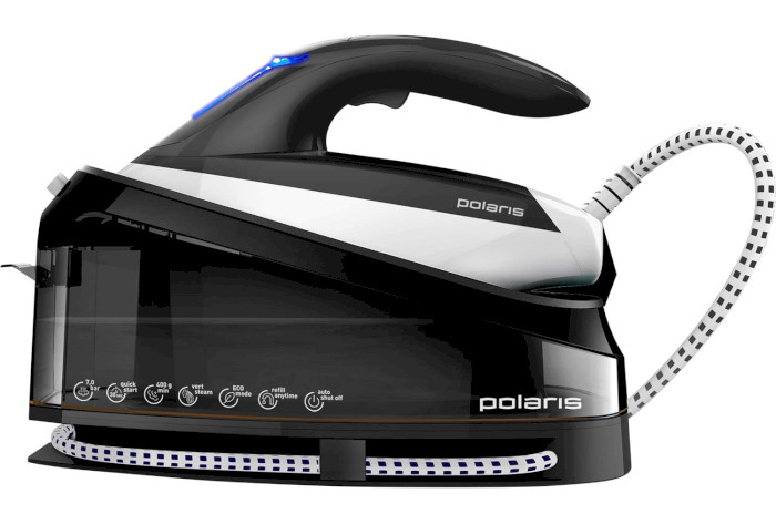 Праска з парогенератором Polaris PSS 7565K White/Black - Фото 1