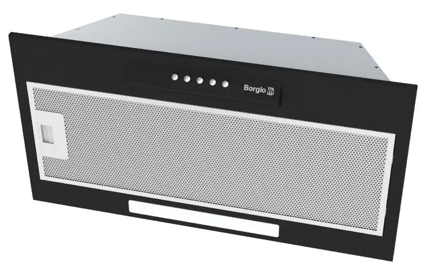 Вытяжка встраиваемая Borgio Slim-Box 52 Black Eco - Фото 1
