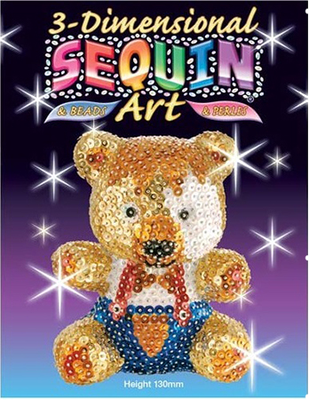 Набор для творчества из пайеток Sequin Art 3D Мишка (SA0502) - Фото 1