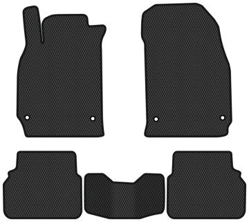 EVA килимки в салон авто EVAtech для 9-3 (YS3F) Restyling AT Saab 2007-2013 2 покоління Sedan EU SA12510C5AV4RBB - Фото 1