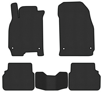 EVA килимки в салон авто EVAtech для 9-3 (YS3F) Restyling AT (glass breaker cutout) Saab 2007-2013 2 покоління Combi EU SA12736C5AV4RBB - Фото 1