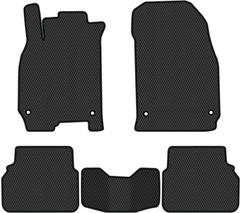EVA килимки в салон авто EVAtech для 9-3 (YS3F) Restyling MT (glass breaker cutout) Saab 2007-2013 2 покоління Combi EU SA12737C5AV4RBB - Фото 1