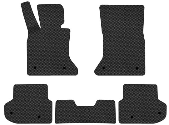 EVA коврики в салон авто EVAtech для 5 Series (F10) (xDrive) Restyling Electric seats BMW 2013-2017 6 поколение Sedan USABM12361C5RBB - Фото 1