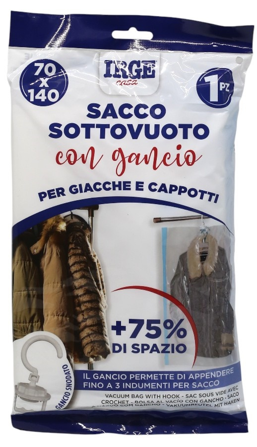 Вакуумний пакет для речей IRGE 70х140 см (SAC6856A) - Фото 1
