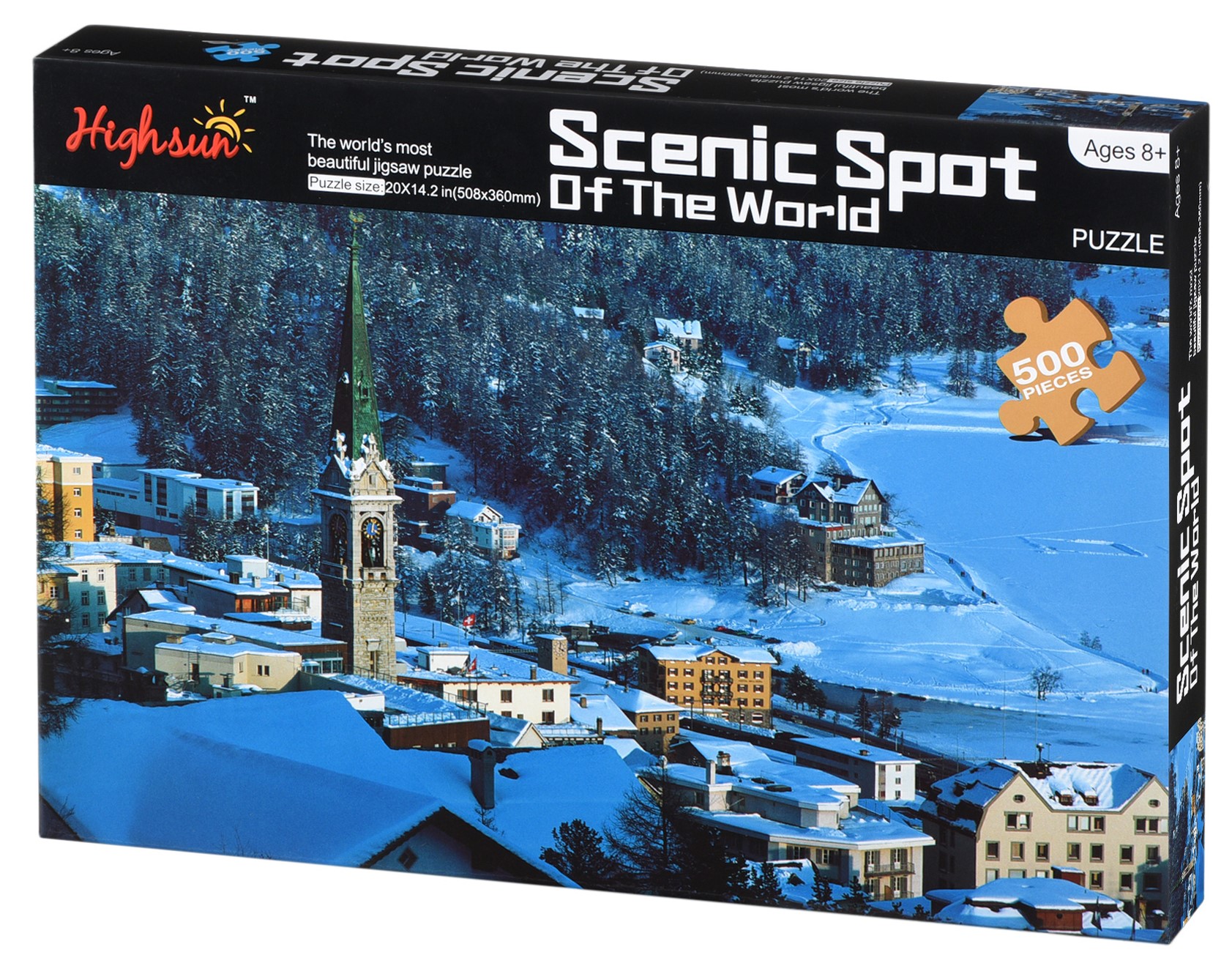 Пазли (3-4 роки) Same Toy Scenic Spot 500 ел. (88038Ut) - Фото 1