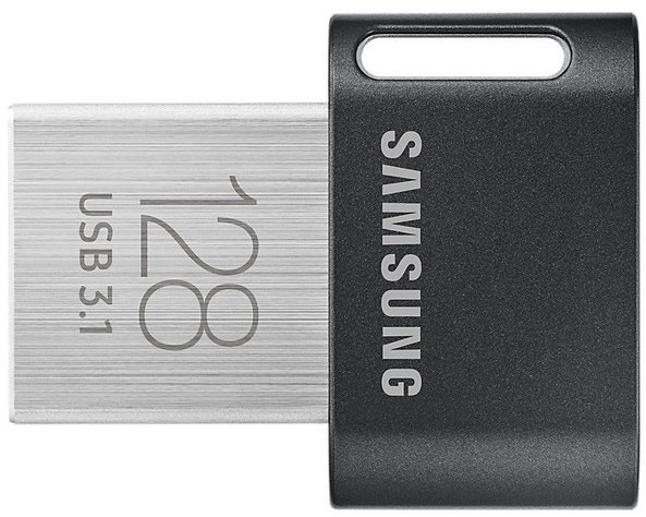 Флеш USB Samsung Fit Plus 128 GB USB 3.1 Black (MUF-128AB/APC) - Фото 1