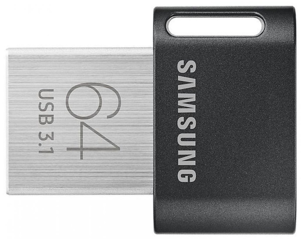 Флеш USB Samsung Fit Plus 64 GB USB 3.1 Black (MUF-64AB/APC) - Фото 1