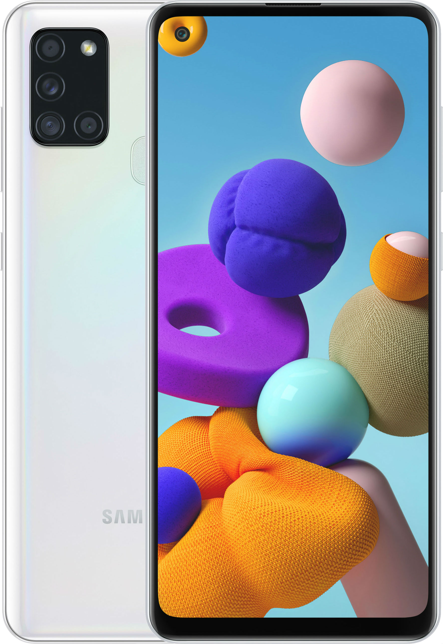 Смартфон Samsung Galaxy A21s 3/32Gb White (SM-A217FZWNSEK) купить ...