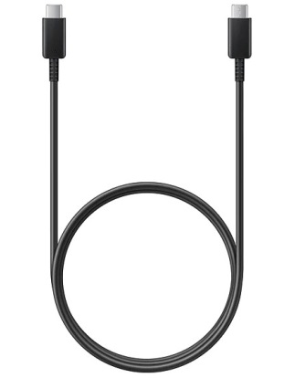 Кабель синхронизации данных Samsung Type-C to Type-C - 1m Black (EP-DA705BBRGRU) - Фото 1