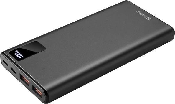Батарея мобильная Sandberg PD 20W 10000 mAh, 2xUSB, Type-C OUT (420-58) - Фото 1
