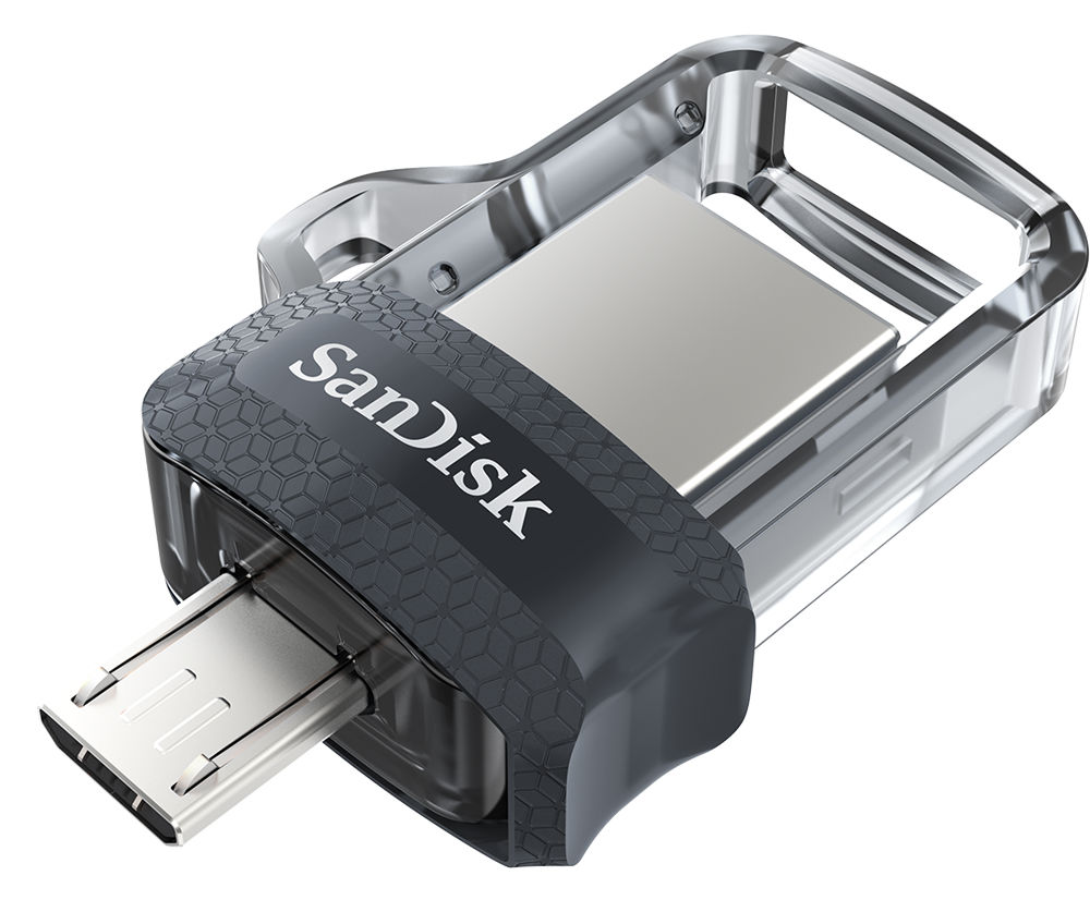 Флеш USB SanDisk Ultra Dual 32GB USB 3.0 OTG Black (SDDD3-032G-G46) - Фото 1