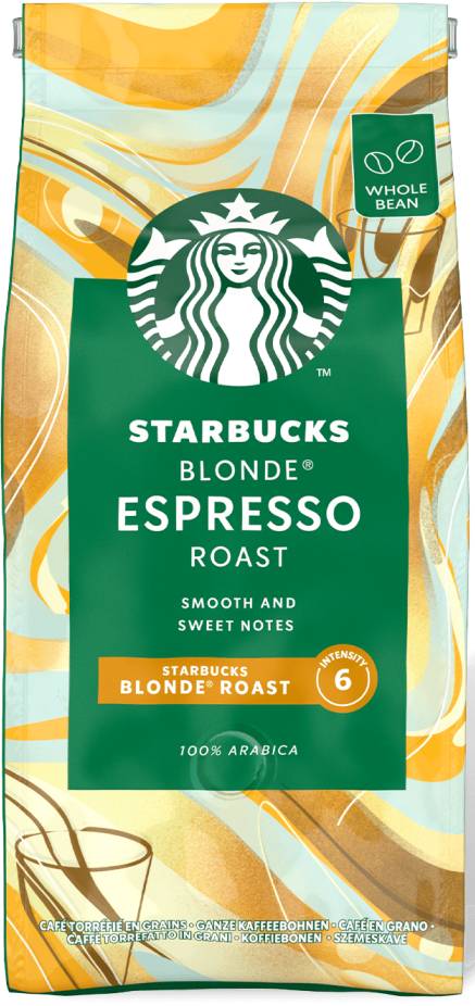 Кофе в зернах Starbucks Blonde Espresso в зернах 200 г - Фото 1