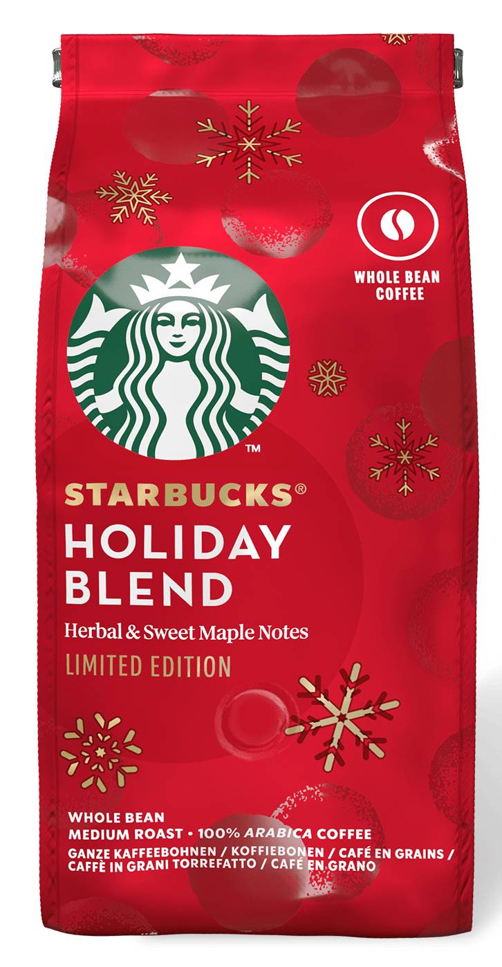 Кофе в зернах Starbucks Holiday Blend 190 гр купить по низкой цене в ...