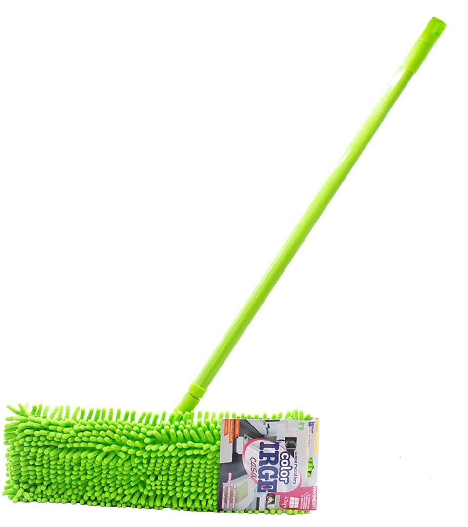 Швабра IRGE з мікрофіброю Color 43 см + ручка (SCO3408A)