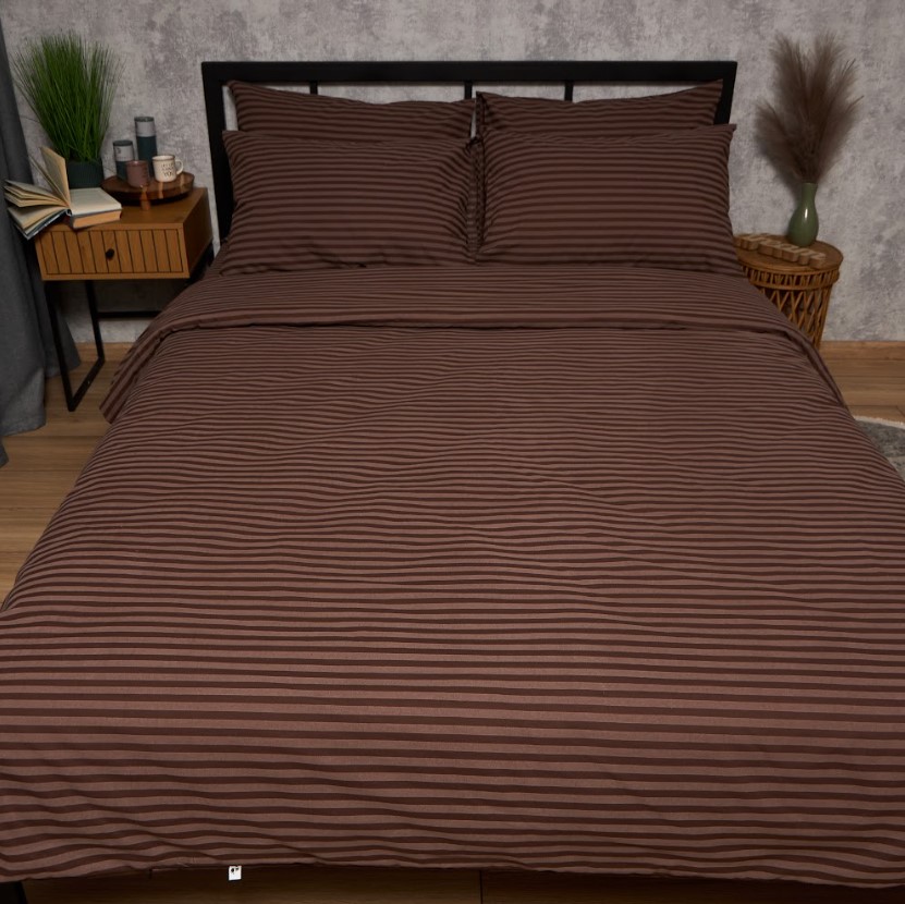 Купить Комплект постельного белья Moon&Star Бязь Gold Люкс Espresso Lines 175х210 нав. 4х70х70 (MS-820009179) - Фото 1 Комплект постельного белья Moon&Star Бязь Gold Люкс Espresso Lines 175х210 нав. 4х70х70 (MS-820009179) - Фото 1