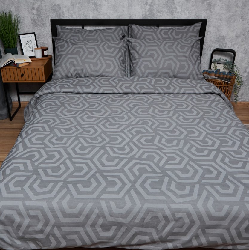 Купить Комплект постельного белья Moon&Star Бязь Gold Люкс Urban Style 175х210 нав. 4х50х70 (MS-820007218) - Фото 1 Комплект постельного белья Moon&Star Бязь Gold Люкс Urban Style 175х210 нав. 4х50х70 (MS-820007218) - Фото 1