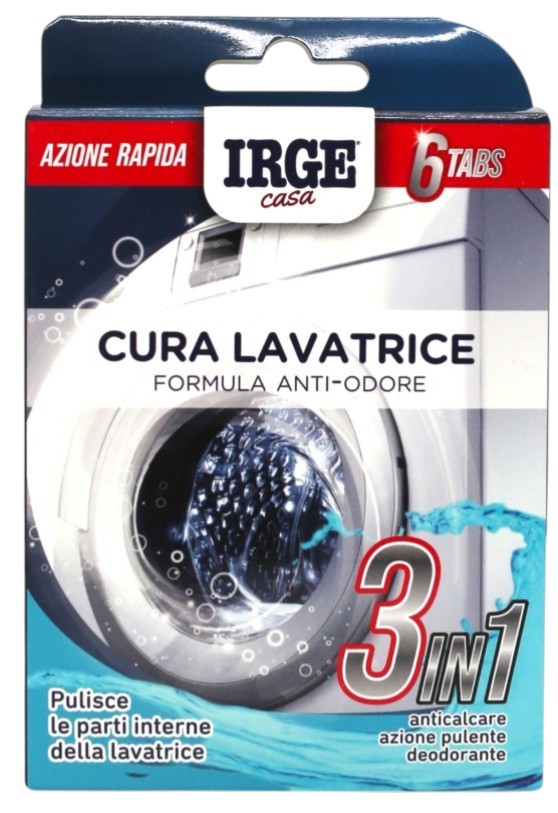 Таблетки для пральних машин IRGE 3в1 6 шт. (TAB7172A)