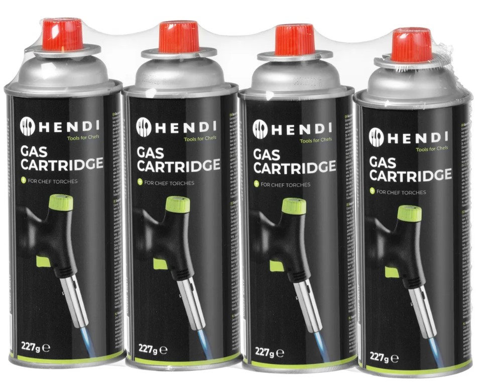 Купить Картридж газовый сменный Hendi 4 шт x 0.2 л (199039) - Фото 1 Картридж газовый сменный Hendi 4 шт x 0.2 л (199039) - Фото 1