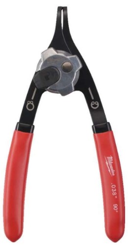 Купити Щипцi для стопорних кiлець Milwaukee 0.9 мм (4932492489) - Фото 1 Щипцi для стопорних кiлець Milwaukee 0.9 мм (4932492489) - Фото 1
