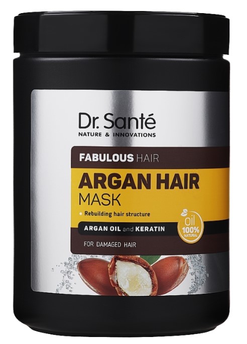 Маска для волос Dr. Sante Argan Hair 1 л (4823015933103) - Фото 1