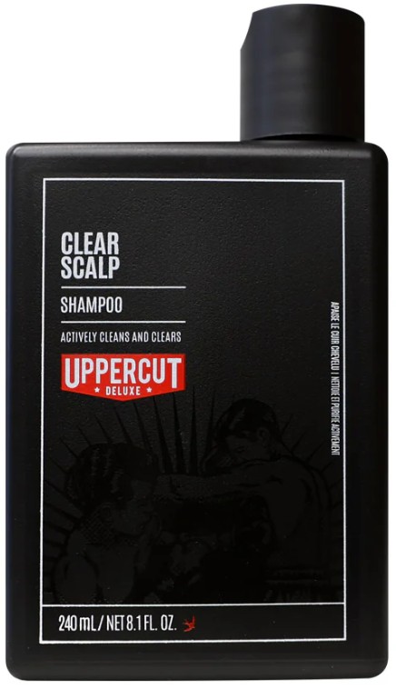Шампунь мужской Uppercut Deluxe Clear Scalp Shampoo 240 мл (817891024837) - Фото 1