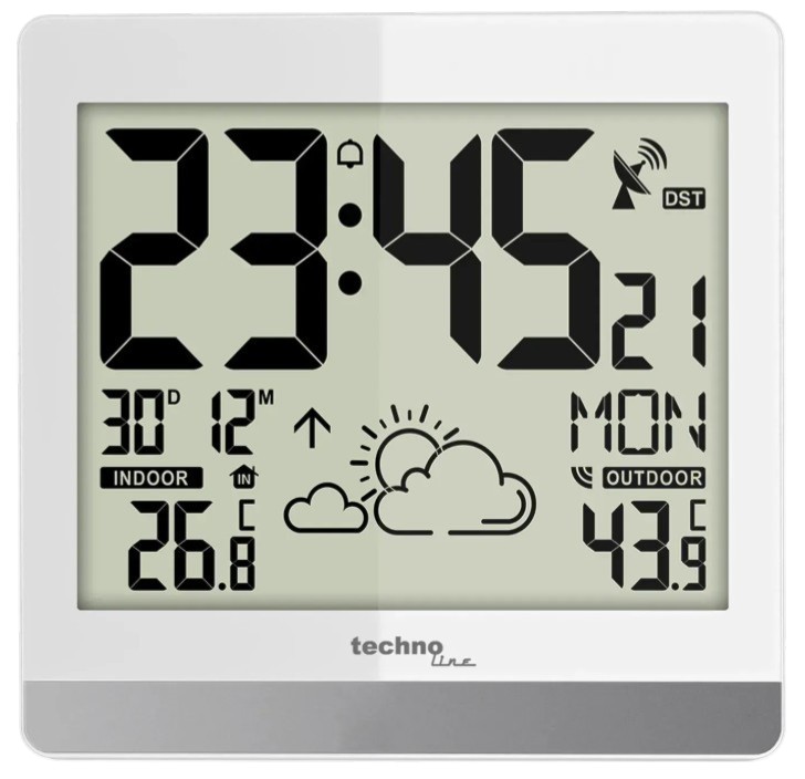 Купити Настінний годинник Technoline WS8119 White - Фото 1 Настінний годинник Technoline WS8119 White - Фото 1