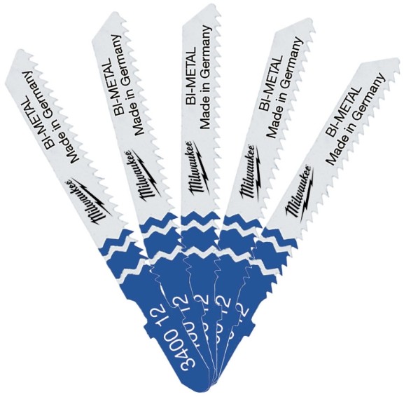 Полотно Milwaukee T118BF Bi-Metal 55х,0 мм 5 шт. (4932340012) - Фото 1