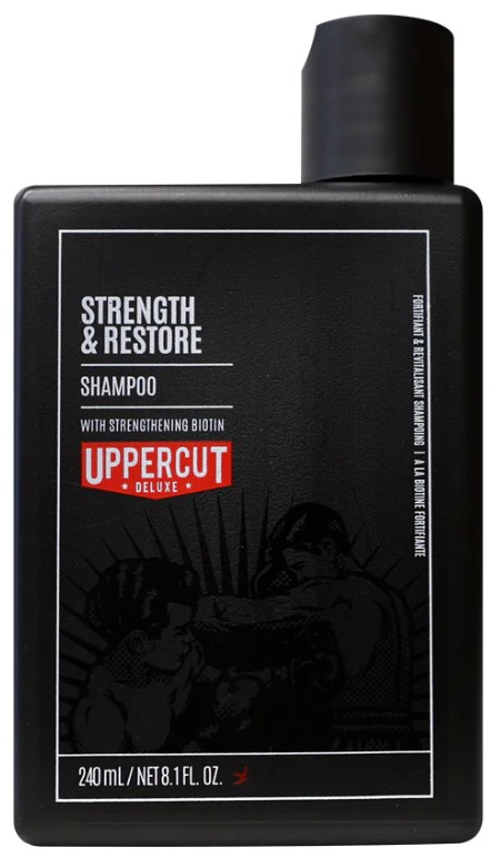 Шампунь мужской Uppercut Deluxe Strength and Restore Shampoo 240 мл (817891024806) - Фото 1