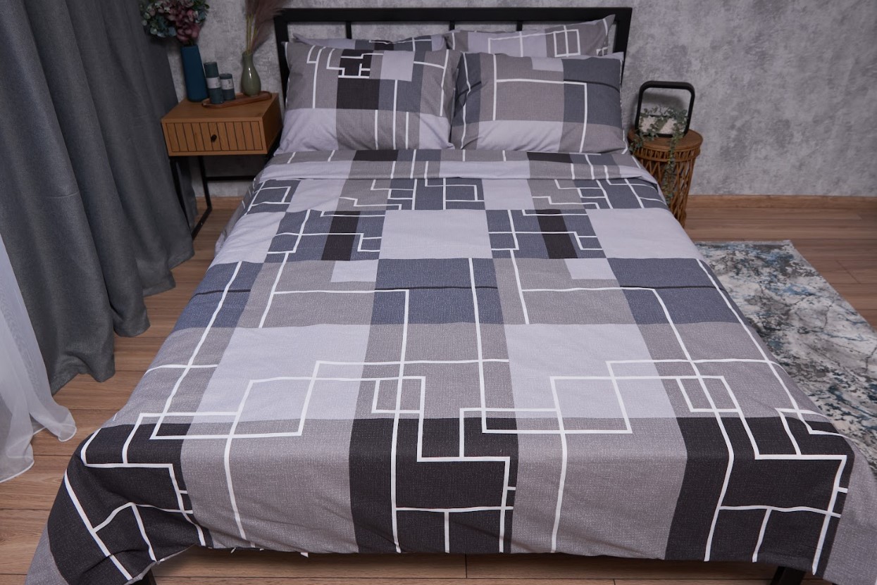 Комплект постільної білизни Moon&Star Бязь Gold Люкс Domiano King Size 220x240 (MS-820001984) - Фото 1