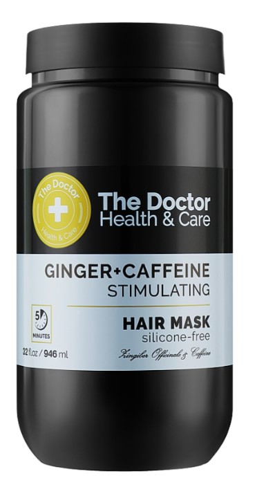 Маска для волос The Doctor Health&Care 946 мл Имбирь и кофеин (8588006041651) - Фото 1