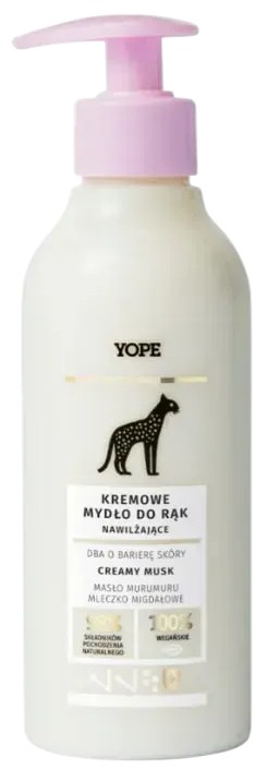 Жидкое мыло для рук Yope очищающее молочко для рук CREAMY MUSK 300 мл (5903760207069) - Фото 1