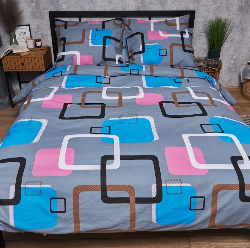 Купить Комплект постельного белья Moon&Star Бязь Gold Люкс «Retro Vibes» King Size 220x240 нав. 2х40х60 (MS-820006755) - Фото 1 Комплект постельного белья Moon&Star Бязь Gold Люкс «Retro Vibes» King Size 220x240 нав. 2х40х60 (MS-820006755) - Фото 1