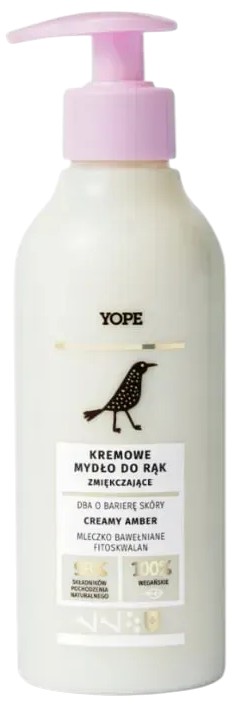 Жидкое мыло для рук Yope очищающее молочко для рук CREAMY AMBER 300 мл (5903760207076) - Фото 1