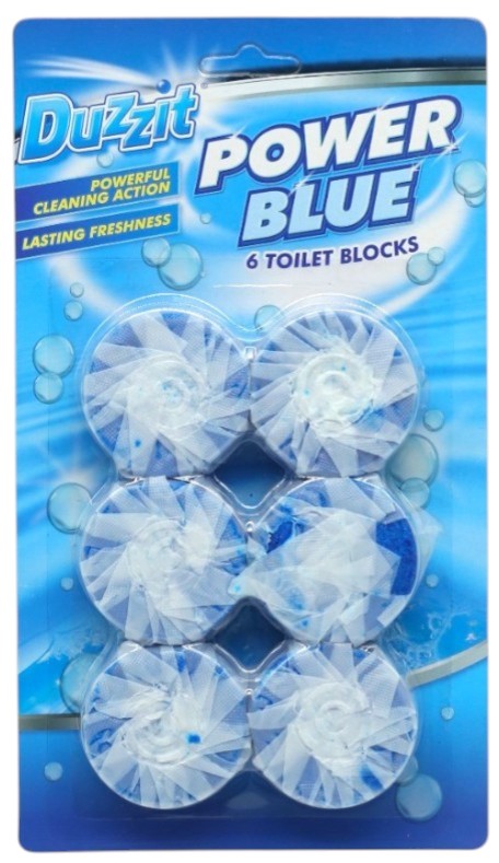 Туалетний блок Duzzit Power Blue 6 шт. (DWCBPB6)