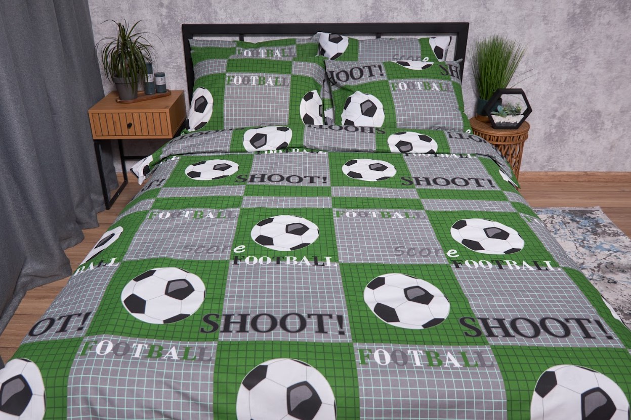 Купить Комплект постельного белья Moon&Star Бязь Gold Люкс Football King Size 220x240 (MS-820002019) - Фото 1 Комплект постельного белья Moon&Star Бязь Gold Люкс Football King Size 220x240 (MS-820002019) - Фото 1