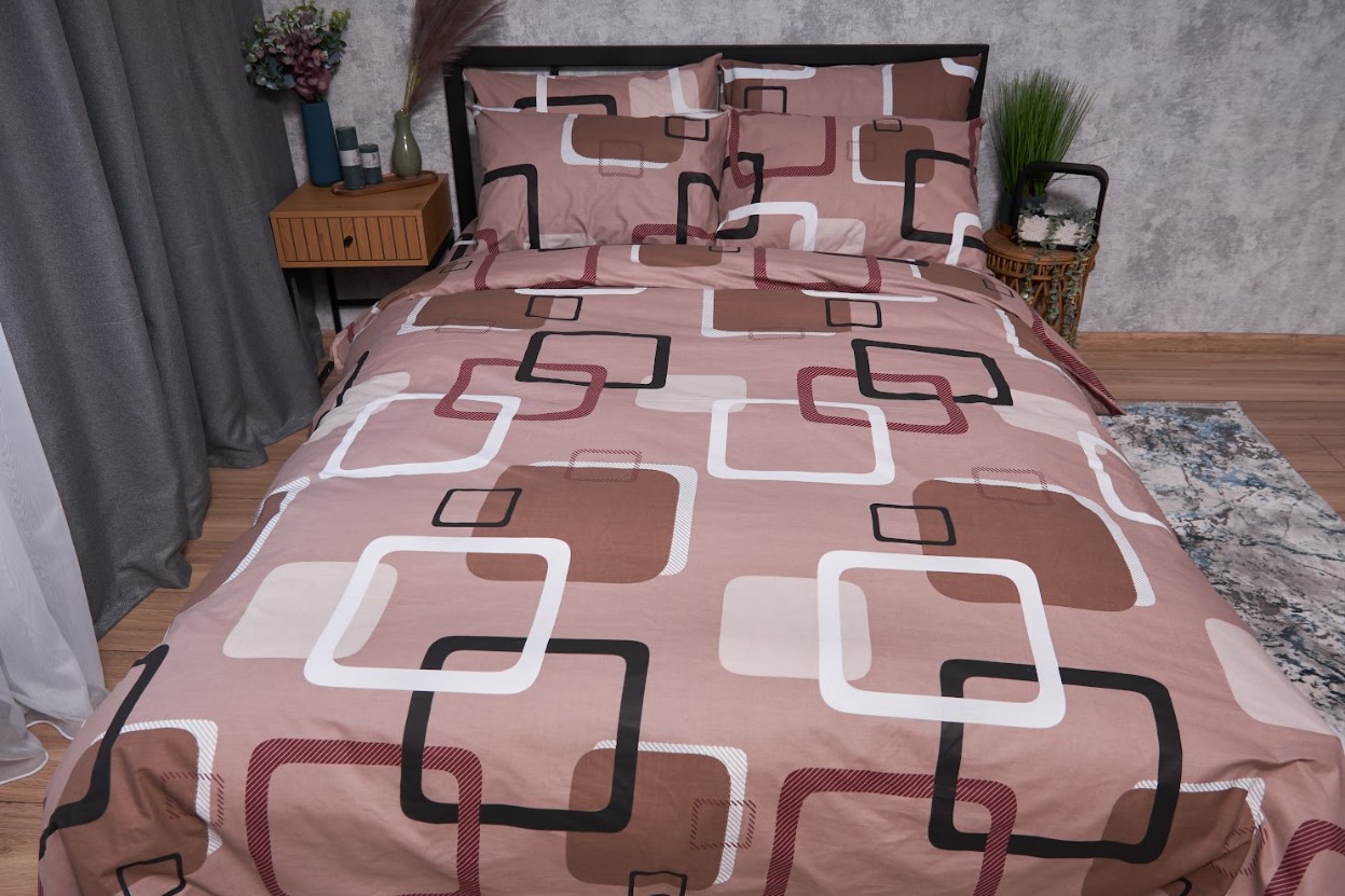 Комплект постільної білизни Moon&Star Бязь Gold Люкс Gina King Size 220x240 (MS-820002196) - Фото 1