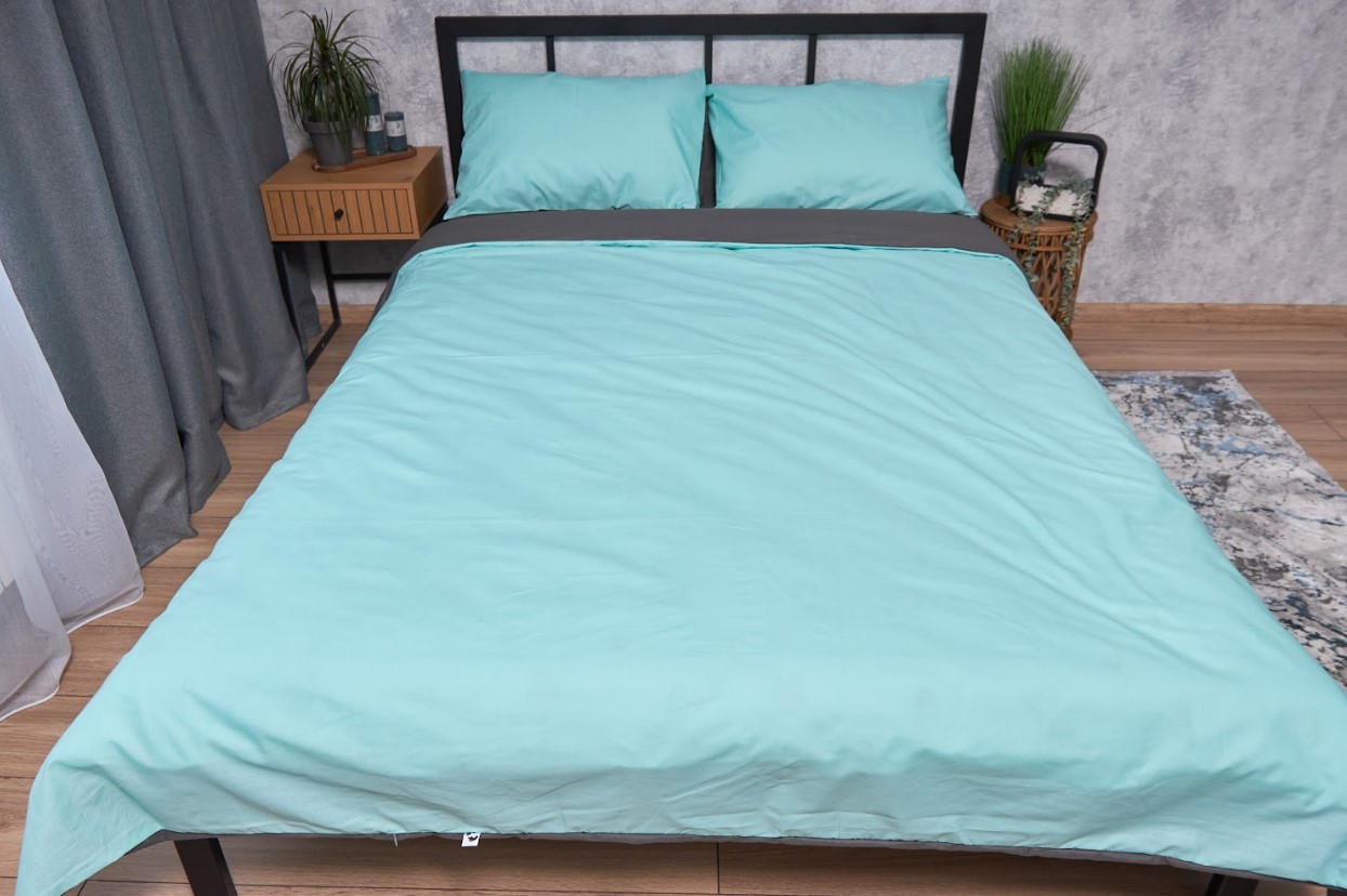 Комплект постельного белья Moon&Star Бязь Gold Люкс Gray Mind King Size 220x240 (MS-820002090) - Фото 1