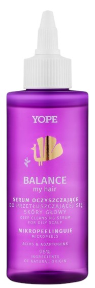Сыворотка для волос Yope BOUNCE BALANCE MY HAIR Deep Cleansing Serum 150 мл (5903760208271) - Фото 1
