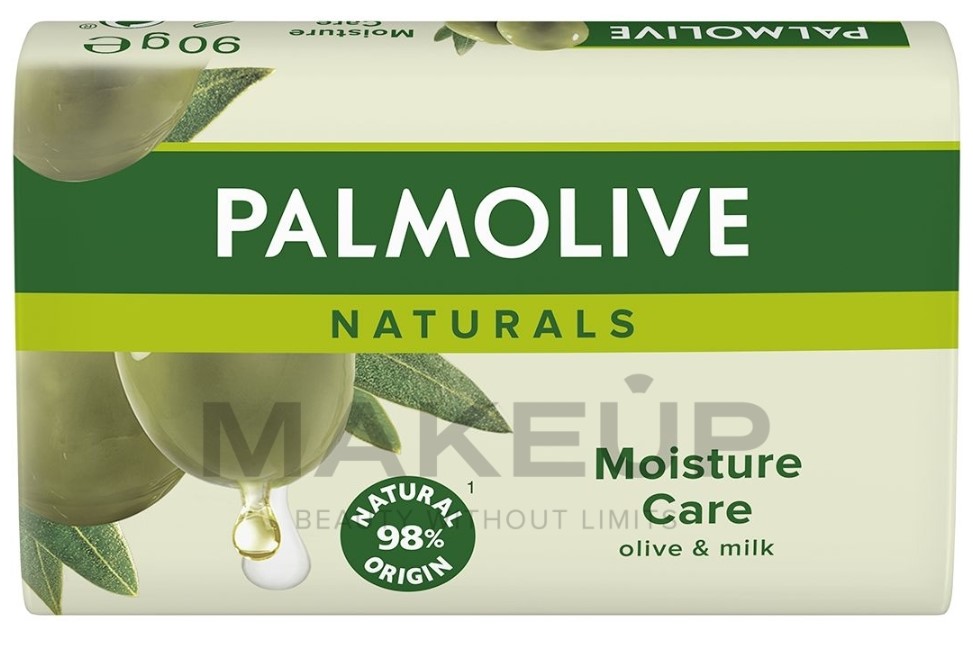 Тверде мило Palmolive 90 г Натюрель Оливкове Молочко  (8693495033985) - Фото 1