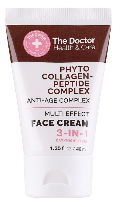 Крем для лица The Doctor Health&Care Health & Care 40 мл 3в1 PHYTO COLLAGEN-PEPTIDE COMPLEX (5901845509329) - Фото 1